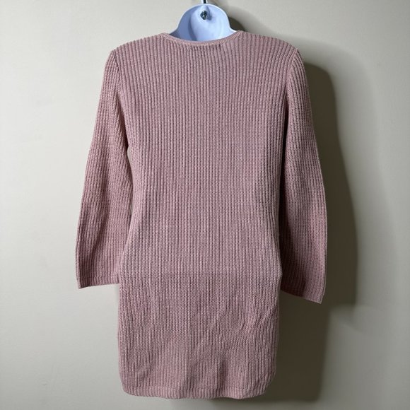 Apt. 9 Mauve Faux Wrap Sweater XS - Picture 3 of 3